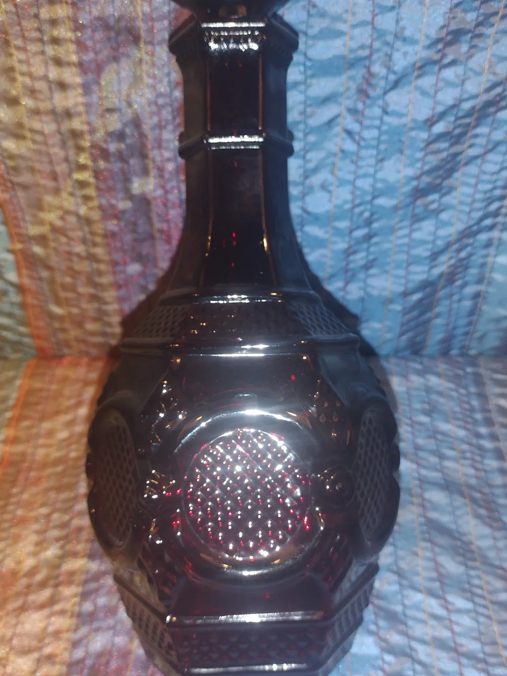 Avon Cape Cod Glass Decanter Vase